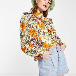 & Other Stories Floral Top